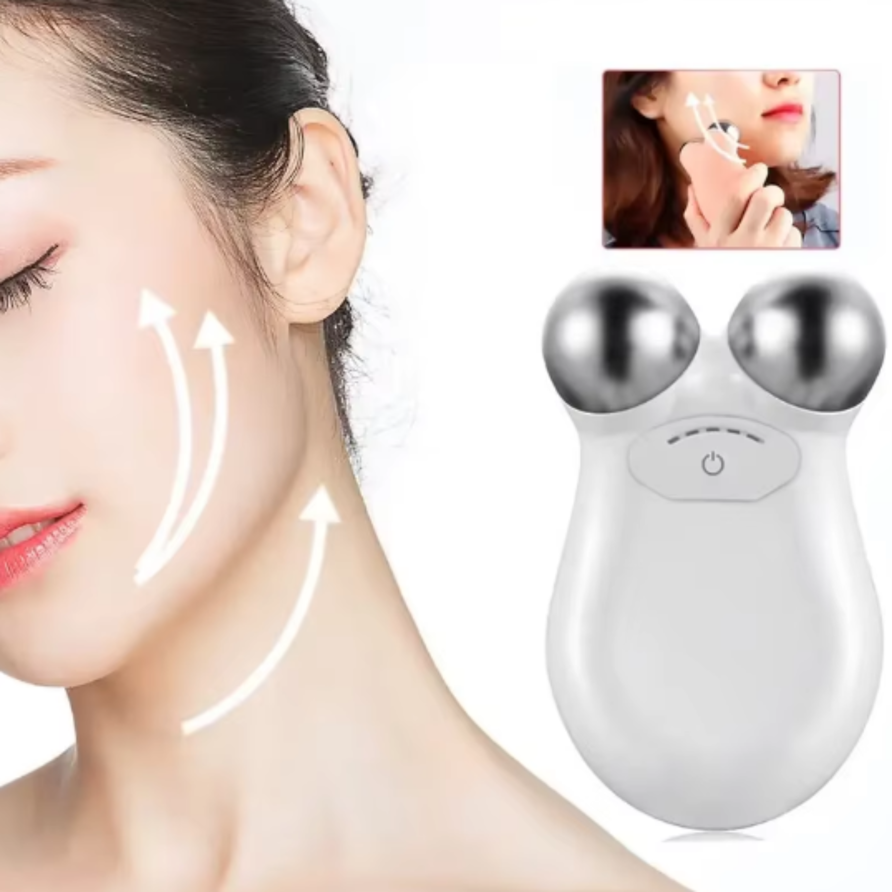 Masajeador Facial Microcorriente Usb